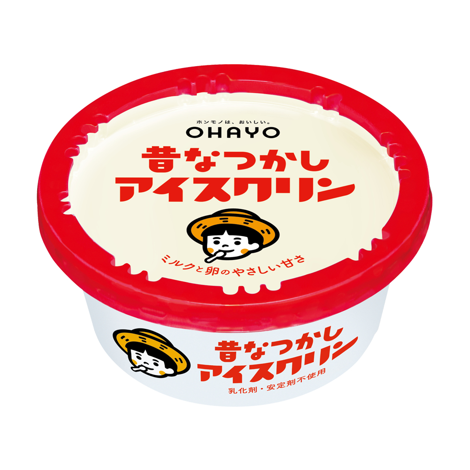 昔なつかしアイスクリン アイス オハヨー乳業株式会社